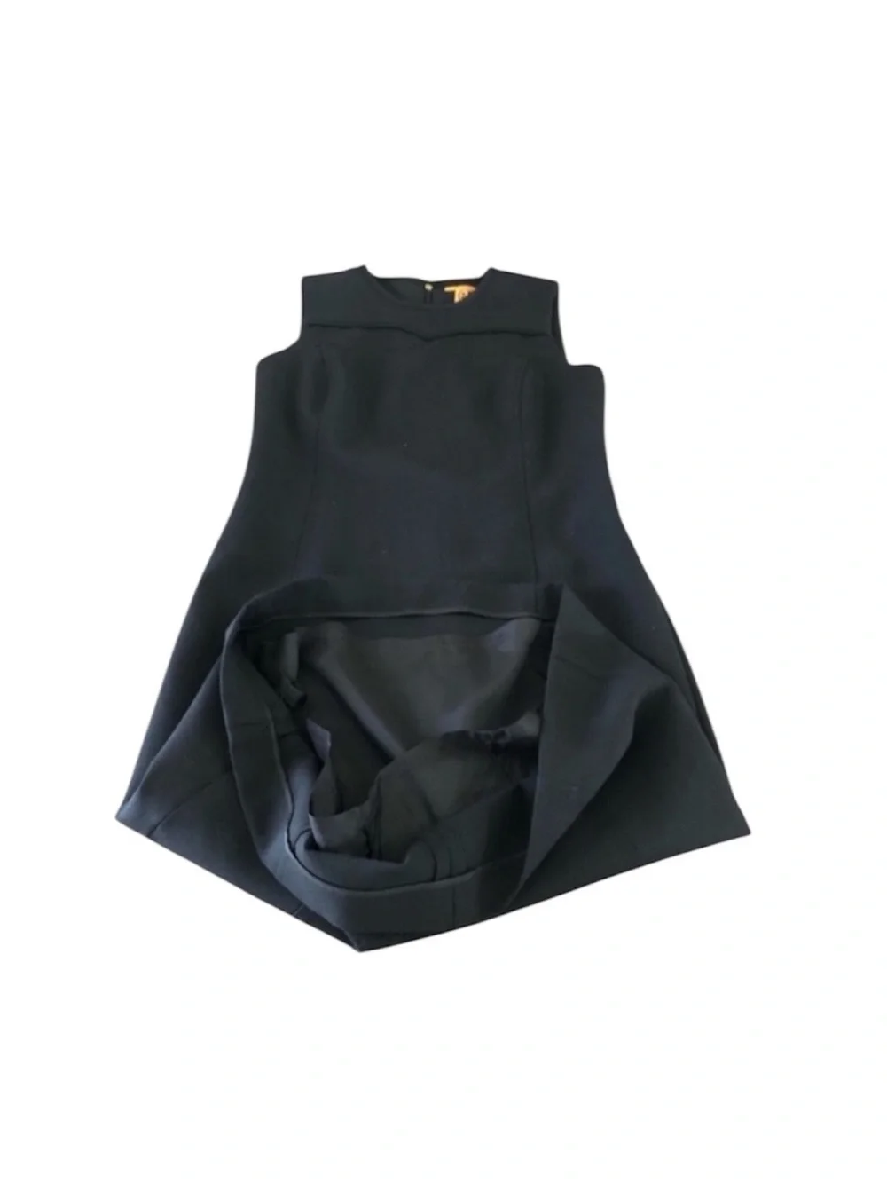 TORY BURCH Elegant Black Sleeveless Dress sz6 classic Midi black special events